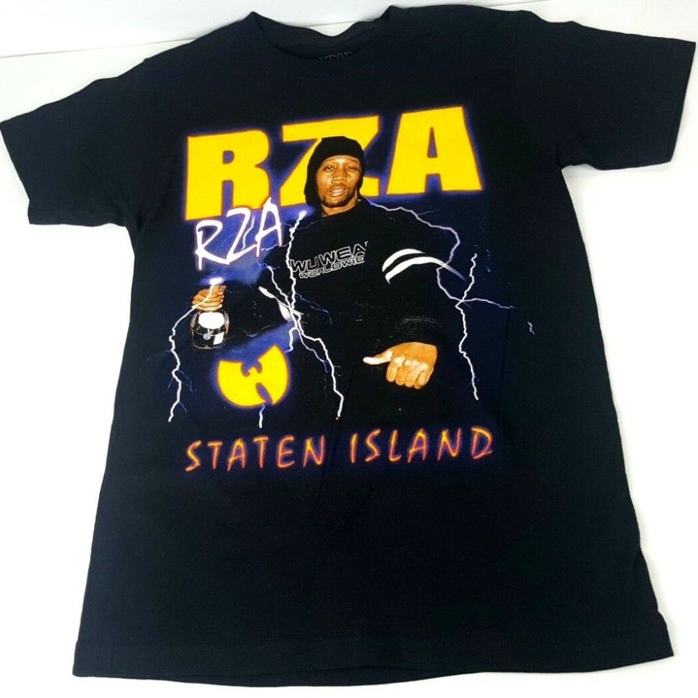 Wutang Clan RZA Staten Island Rap Tee Small S